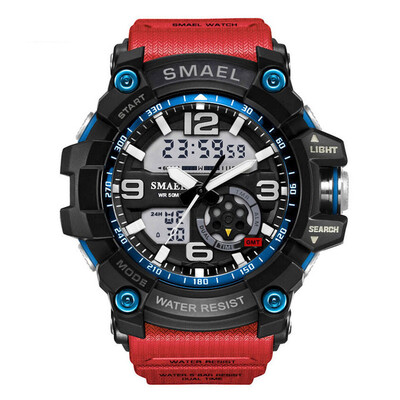 Military Watches Army Men's Wristwatch LED Quartz Watch Digtial Dual Time Men Clock 1617 reloj hombre Sport Watch Army
Military Watches Army Men's Wristwatch LED Quartz Watch Digtial Dual Time Men Clock 1617 reloj hombre Sport Watch Army