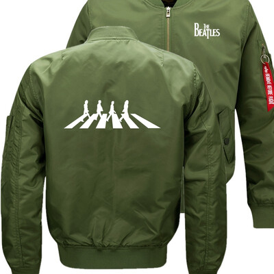 The beatles Logo Bomber Flight Flying Jacket Winter thicken Warm Zipper Men Jackets Anime Mens Casual Coat
The beatles Logo Bomber Flight Flying Jacket Winter thicken Warm Zipper Men Jackets Anime Mens Casual Coat