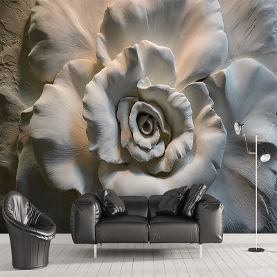 Custom Mural Wallpaper Wall Painting 3D Relief Rose Flower Wallpaper For Living Room Sofa TV Background Wall Mural Home Decor 3D
Custom Mural Wallpaper Wall Painting 3D Relief Rose Flower Wallpaper For Living Room Sofa TV Background Wall Mural Home Decor 3D