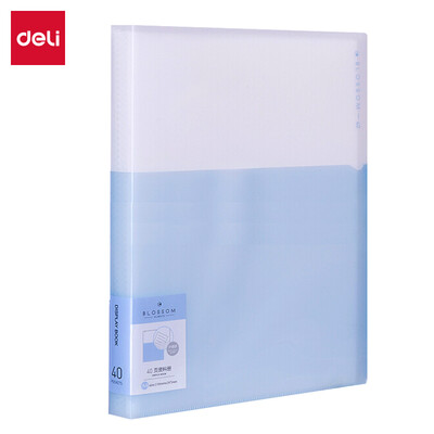 Deli deli 40 pages A4 fashion color information book cover with pocket folder file book list only three colors random 5076
Deli deli 40 pages A4 fashion color information book cover with pocket folder file book list only three colors random 5076