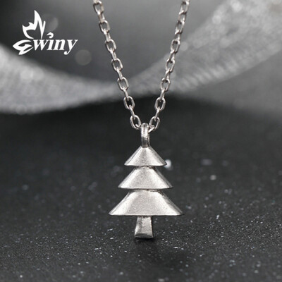 Unique Winy Silver Necklace Women 925 Silver Clavicle Chain Christmas Gift Small pine
Unique Winy Silver Necklace Women 925 Silver Clavicle Chain Christmas Gift Small pine