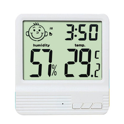 Yuhua Ze electronic thermometer&hygrometer clock multi-function measuring instrument household digital thermometer hygrometer table indoor baby room high-precision alarm clock
Yuhua Ze electronic thermometer&hygrometer clock multi-function measuring instrument household digital thermometer hygrometer table indoor baby room high-precision alarm clock