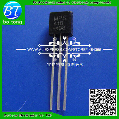 1000pcs free shipping MPSA18 A18 TO-92 Bipolar Transistors - BJT 200mA 45V NPN
1000pcs free shipping MPSA18 A18 TO-92 Bipolar Transistors - BJT 200mA 45V NPN