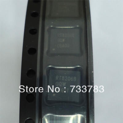 5pcslot RT8206BGQW RT8206B High Efficiency Main Power Supply Controllers for Notebook Computers
5pcslot RT8206BGQW RT8206B High Efficiency Main Power Supply Controllers for Notebook Computers