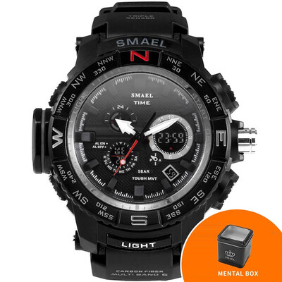 Orange Sport Watch SMAEL Brand Watches LED Digital Wristwach Multi-functional Men Clock Led Stopwatch 1531 S Shock Sport Watch
Orange Sport Watch SMAEL Brand Watches LED Digital Wristwach Multi-functional Men Clock Led Stopwatch 1531 S Shock Sport Watch