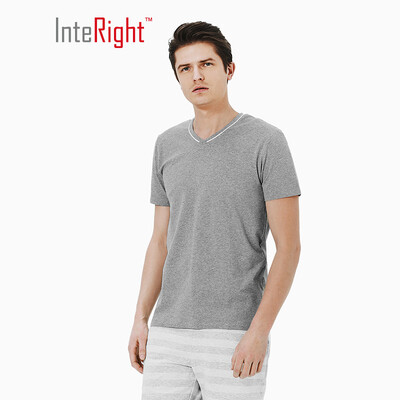 INTERIGHT bottoming shirt mens cotton ammonia V-neck color short-sleeved bottoming shirt white
INTERIGHT bottoming shirt mens cotton ammonia V-neck color short-sleeved bottoming shirt white