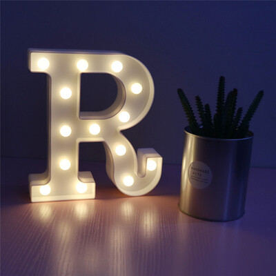 WH 26 Letters White LED Night Light Marquee Sign Alphabet Lamp For Birthday Wedding Party Bedroom Wall Hanging Decoration
WH 26 Letters White LED Night Light Marquee Sign Alphabet Lamp For Birthday Wedding Party Bedroom Wall Hanging Decoration