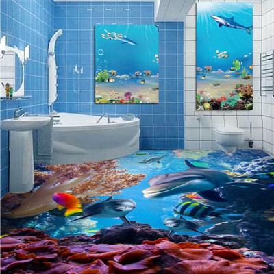 Free Shipping HD Marine World 3D Floor thickened bedroom shopping mall living room bathroom flooring wallpaper mural 250cmx200cm
Free Shipping HD Marine World 3D Floor thickened bedroom shopping mall living room bathroom flooring wallpaper mural 250cmx200cm