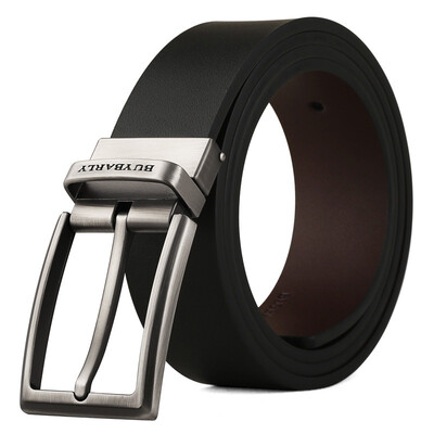 Bai Ti (BUYBARLY) Men's leather belt business casual buckle buckle leather belt B-086 black belt
Bai Ti (BUYBARLY) Men's leather belt business casual buckle buckle leather belt B-086 black belt
