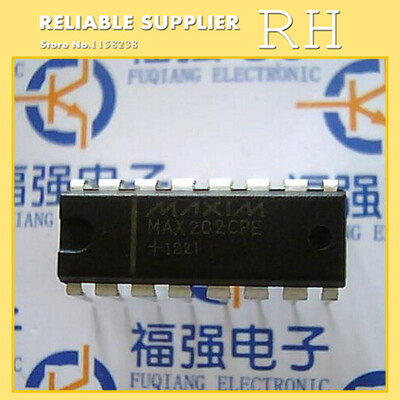 100pcs/lot MAX202 MAX202CPE MAX202EPE DIP16 transceiver 
100pcs/lot MAX202 MAX202CPE MAX202EPE DIP16 transceiver
