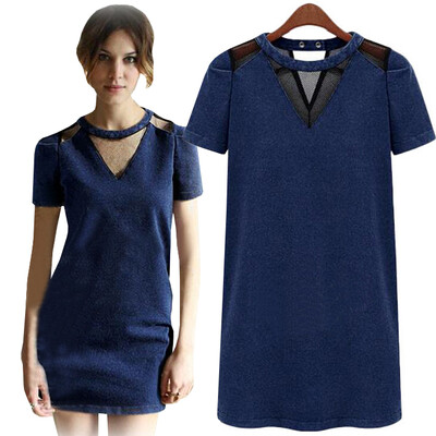 Lovaru ™summer style 2015 new women dress simple pure color v-neck mini dress with short sleeves
Lovaru ™summer style 2015 new women dress simple pure color v-neck mini dress with short sleeves