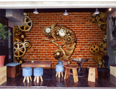 3D photo wallpaper Vintage mechanical skull clock large mural bar KTV background wallpaper theme restaurant wallpaper
3D photo wallpaper Vintage mechanical skull clock large mural bar KTV background wallpaper theme restaurant wallpaper