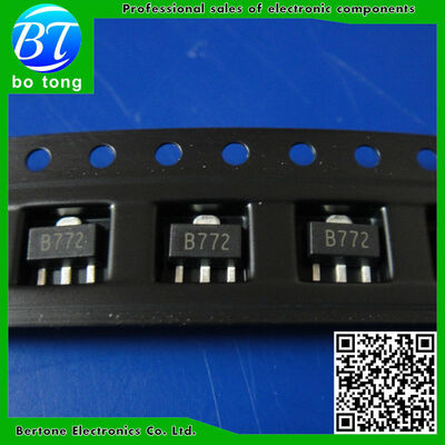 Free shipping 500pcslot 2SB772 B772 SMD SOT-89 PNP