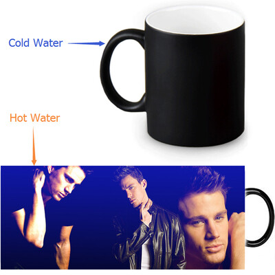 Channing Tatum 350ml12oz Heat Reveal Mug Color Change Coffee Cup Sensitive Morphing Mugs Magic Mug Milk Tea Cups
Channing Tatum 350ml12oz Heat Reveal Mug Color Change Coffee Cup Sensitive Morphing Mugs Magic Mug Milk Tea Cups
