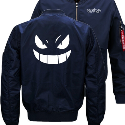 Pokemon Go Pocket Bomber Flight Flying Jacket Winter thicken Warm Zipper Men Jackets Anime Mens Casual Coat
Pokemon Go Pocket Bomber Flight Flying Jacket Winter thicken Warm Zipper Men Jackets Anime Mens Casual Coat