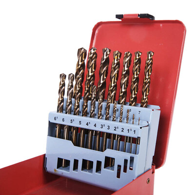 Wick Wco WK6542219 19-piece stainless steel twist drill high-speed steel twist drill hand drill impact drill plastic copper aluminum woodworking drill power tool accessories 1-10mm
Wick Wco WK6542219 19-piece stainless steel twist drill high-speed steel twist drill hand drill impact drill plastic copper aluminum woodworking drill power tool accessories 1-10mm