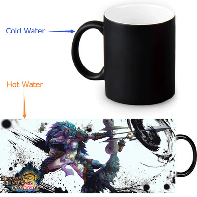 Monster Hunter Manga 350ml12oz Heat Reveal Mug Color Change Coffee Cup Sensitive Morphing Mugs Magic Mug Milk Tea Cups
Monster Hunter Manga 350ml12oz Heat Reveal Mug Color Change Coffee Cup Sensitive Morphing Mugs Magic Mug Milk Tea Cups