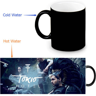 Tokio Hotel 350ml12oz Heat Reveal Mug Color Change Coffee Cup Sensitive Morphing Mugs Magic Mug Milk Tea Cups
Tokio Hotel 350ml12oz Heat Reveal Mug Color Change Coffee Cup Sensitive Morphing Mugs Magic Mug Milk Tea Cups