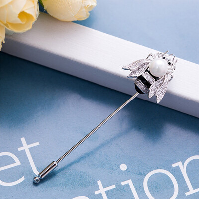 2016 New High Quality Bee Brooch Imitation Pearl Gold And Silver Girl Vintage Lovely Buckle Scarf Lapel Pin Brooches For Women
2016 New High Quality Bee Brooch Imitation Pearl Gold And Silver Girl Vintage Lovely Buckle Scarf Lapel Pin Brooches For Women