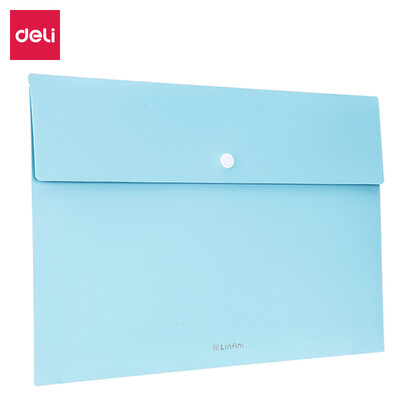 Deli deli music series A4 file bag briefcase information bag thickening PP snap file bag mint green 72416
Deli deli music series A4 file bag briefcase information bag thickening PP snap file bag mint green 72416