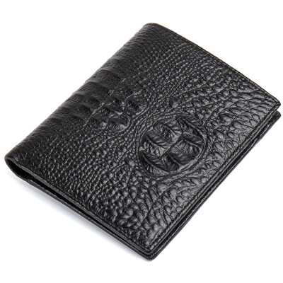 DANJUE Men Wallets Genuine Leather High Quality Alligator Short Purse with Black Purses Brand Card Holder
DANJUE Men Wallets Genuine Leather High Quality Alligator Short Purse with Black Purses Brand Card Holder