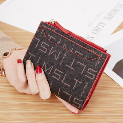 MashaLanti Fashion Womens Bag Trends Womens Wallet Korean Print Wallet Casual Short Multi-Function Card Pack K100 Coffee Color
MashaLanti Fashion Womens Bag Trends Womens Wallet Korean Print Wallet Casual Short Multi-Function Card Pack K100 Coffee Color