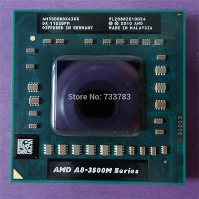 1pcs/lot Quad-Core A8-3500M 1.4Ghz Socket FS1 A8 3500M AM3500DDX43GX A8-Series notebook CPU PROCESSOR
1pcs/lot Quad-Core A8-3500M 1.4Ghz Socket FS1 A8 3500M AM3500DDX43GX A8-Series notebook CPU PROCESSOR