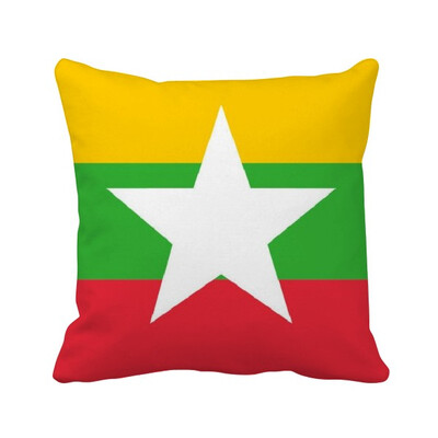 Myanmar National Flag Asia Country Square Throw Pillow Insert Cushion Cover Home Sofa Decor Gift
Myanmar National Flag Asia Country Square Throw Pillow Insert Cushion Cover Home Sofa Decor Gift