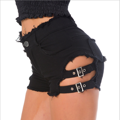 Qian Xu Europe&the United States new fashion womens jeans summer high waist elastic denim shorts Slim casual womens jeans sh
Qian Xu Europe&the United States new fashion womens jeans summer high waist elastic denim shorts Slim casual womens jeans sh