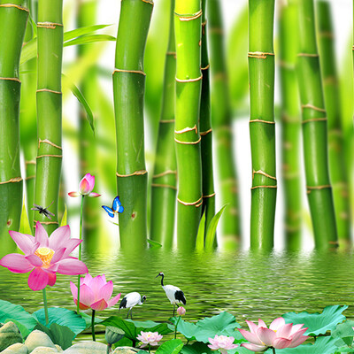 Custom 3D Photo Wallpaper For Walls 3 D Lotus Flower Bamboo Forest Wall Painting Living Room Bedroom Mural Wallpaper Home Decor
Custom 3D Photo Wallpaper For Walls 3 D Lotus Flower Bamboo Forest Wall Painting Living Room Bedroom Mural Wallpaper Home Decor