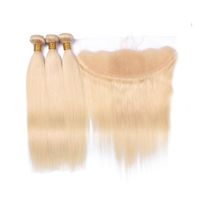 #613 Blonde Lace Frontal Closure With Bundles Brazilian Virgin Hair With Closure 3 Bundles Straight Human Hair With Frontal
#613 Blonde Lace Frontal Closure With Bundles Brazilian Virgin Hair With Closure 3 Bundles Straight Human Hair With Frontal