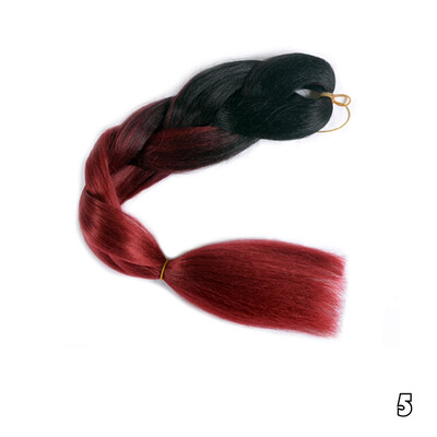 Braiding Hair Extensions High Temperature Fiber Synthetic 1Pc 100g Ombre Braid Hair Expressions