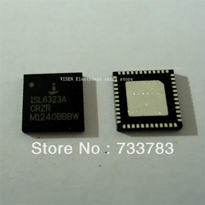 5pcs/lot INTERSIL ISL6323ACRZR ISL6323A Monolithic Dual PWM Hybrid Controller Powering AMD SVI Split-Plane and PVI Uniplane Processors
5pcs/lot INTERSIL ISL6323ACRZR ISL6323A Monolithic Dual PWM Hybrid Controller Powering AMD SVI Split-Plane and PVI Uniplane Processors