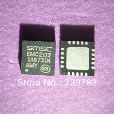 2pcs/lot EMC2112 RPM-Based Linear Fan Controller with Hardware Thermal Shutdown Data She
2pcs/lot EMC2112 RPM-Based Linear Fan Controller with Hardware Thermal Shutdown Data She