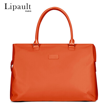 Lipault casual fashion travel bag short-distance large-capacity luggage bag handbag lady shoulder bag fitness bag P5181103 bright orange 
Lipault casual fashion travel bag short-distance large-capacity luggage bag handbag lady shoulder bag fitness bag P5181103 bright orange
