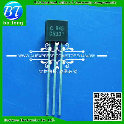 50 pcs 2SC945 C945 TO-92 50V BIPOLAR TRANSISTORS NPN
50 pcs 2SC945 C945 TO-92 50V BIPOLAR TRANSISTORS NPN