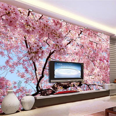 Custom Any Size 3D Wall Mural Romantic Beautiful Cherry Blossom Landscape Photo Mural Wallpaper Living Room Restaurant 3D Decor
Custom Any Size 3D Wall Mural Romantic Beautiful Cherry Blossom Landscape Photo Mural Wallpaper Living Room Restaurant 3D Decor