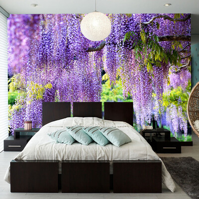 Custom Poster Printing 3D Romantic Purple Flower Vine Wall Painting Living Room Bedroom Photo Background Mural Wallpaper Decor
Custom Poster Printing 3D Romantic Purple Flower Vine Wall Painting Living Room Bedroom Photo Background Mural Wallpaper Decor