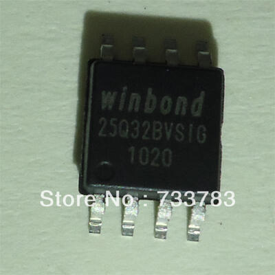 5pcslot W25Q32BVSIG W25Q32BVSSIG 25Q32BVSIG W25Q32 32M X 1 SPI BUS SERIAL EEPROM
5pcslot W25Q32BVSIG W25Q32BVSSIG 25Q32BVSIG W25Q32 32M X 1 SPI BUS SERIAL EEPROM
