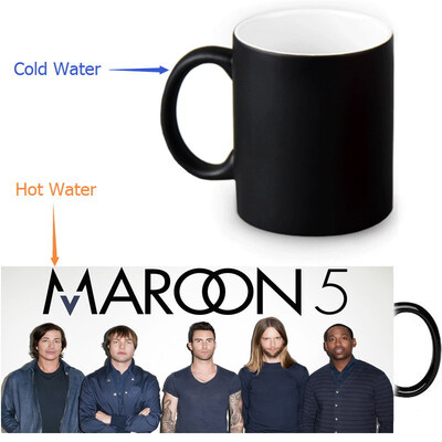 Maroon 5 350ml12oz Heat Reveal Mug Color Change Coffee Cup Sensitive Morphing Mugs Magic Mug Milk Tea Cups
Maroon 5 350ml12oz Heat Reveal Mug Color Change Coffee Cup Sensitive Morphing Mugs Magic Mug Milk Tea Cups