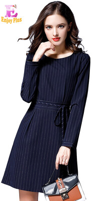 XL XXL 3XL 4XL 5XL plus size office new fall 2017 dress women long sleeve big size blue striped belt elegant knee length lady
XL XXL 3XL 4XL 5XL plus size office new fall 2017 dress women long sleeve big size blue striped belt elegant knee length lady