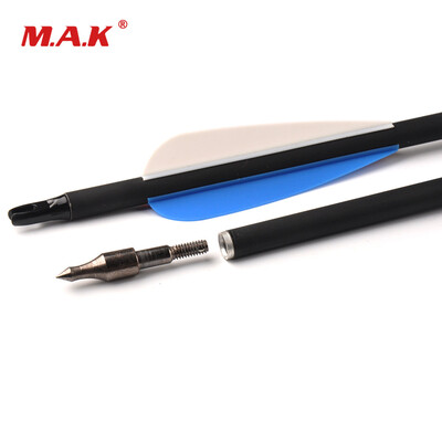 12 pcs Carbon Arrow 30 Inches Red Blue White Feather 78mm Spine 500 Replaceable Tip for Compound Bow Archery Shooting
12 pcs Carbon Arrow 30 Inches Red Blue White Feather 78mm Spine 500 Replaceable Tip for Compound Bow Archery Shooting