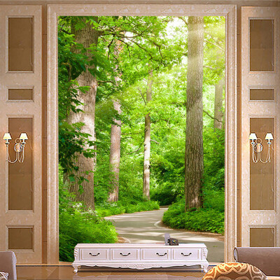 Photo Wallpaper 3D Green Forest Path Mural Living Room Hotel Entrance Background Wall Covering Mural Wall Papers Papel De Parede
Photo Wallpaper 3D Green Forest Path Mural Living Room Hotel Entrance Background Wall Covering Mural Wall Papers Papel De Parede