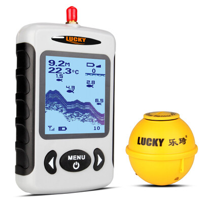 LUCKY FFW718LA Fish Finder Wireless Sonar Portable Professional Sounder 45M135FT Sonar Depth Sounder Alarm Pesca
LUCKY FFW718LA Fish Finder Wireless Sonar Portable Professional Sounder 45M135FT Sonar Depth Sounder Alarm Pesca