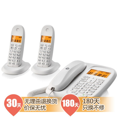 Motorola (CL102C) Цифровая беспроводная телефонная машина для шасси Machine Machine Chinese Show Handsfree Set Office One One Mop Two Fixed Wireless Landline (белый) 
Motorola (CL102C) Цифровая беспроводная телефонная машина для шасси Machine Machine Chinese Show Handsfree Set Office One One Mop Two Fixed Wireless Landline (белый)