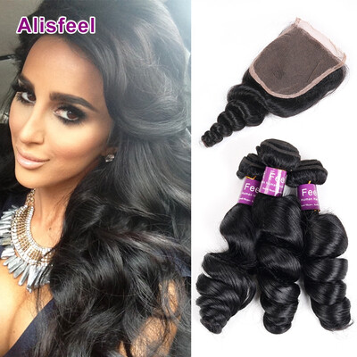 Malaysian Loose Wave 4 Bundles With Closure Malaysian Virgin Hair With Closure Malaysian Loose Wave Human Hair Bundles
Malaysian Loose Wave 4 Bundles With Closure Malaysian Virgin Hair With Closure Malaysian Loose Wave Human Hair Bundles