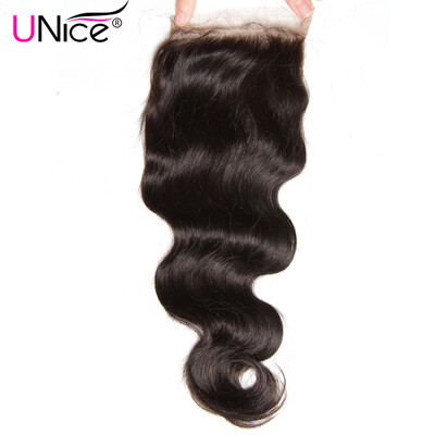 UNICE HAIR Brazilian Virgin Hair Body Wave Closure Free Middle Three Part 100 Human Hair Lace Closure 10"-20" 120 Density Swiss
UNICE HAIR Brazilian Virgin Hair Body Wave Closure Free Middle Three Part 100 Human Hair Lace Closure 10"-20" 120 Density Swiss