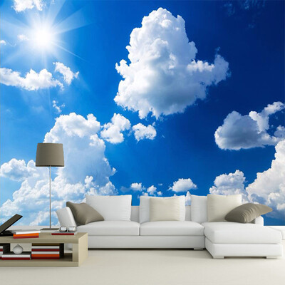 Custom 3D Photo Wallpaper Blue Sky White Clouds Sunshine Landscape Large Murals Wall Painting Living Room TV Background Decor
Custom 3D Photo Wallpaper Blue Sky White Clouds Sunshine Landscape Large Murals Wall Painting Living Room TV Background Decor