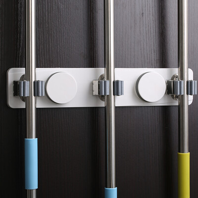 Youjia three-headed mop rack broom rack hanging suction cup hook bathroom bathroom wall-mounted mop clip card seat strong seamless rack gift single head U-6144
Youjia three-headed mop rack broom rack hanging suction cup hook bathroom bathroom wall-mounted mop clip card seat strong seamless rack gift single head U-6144