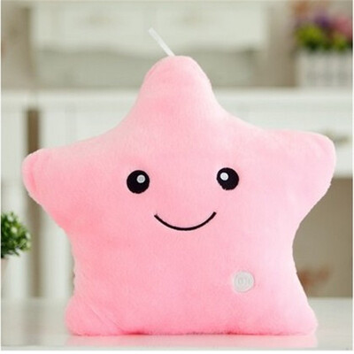Luminous pillow Soft Stuffed Colorful Flashing Star Plush Toys Sleep Luminous Led Light Cushion Pillow Plush Star Doll
Luminous pillow Soft Stuffed Colorful Flashing Star Plush Toys Sleep Luminous Led Light Cushion Pillow Plush Star Doll